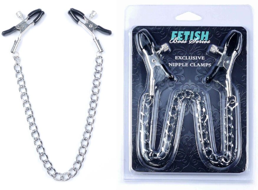 Зажимы для сосков Fetish Boss Series - №7 Exclusive Nipple Clamps, BS6100015