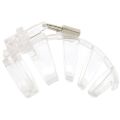 90564 /MCG002TRA Мужской пояс верности ManCage №2 Transparent 3.5 Inch, прозрачный