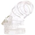 90564 /MCG002TRA Мужской пояс верности ManCage №2 Transparent 3.5 Inch, прозрачный