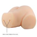 Мастурбатор вагина-анус с вибрацией Crazy Bull - Emilia soft skin, BM-009245Z