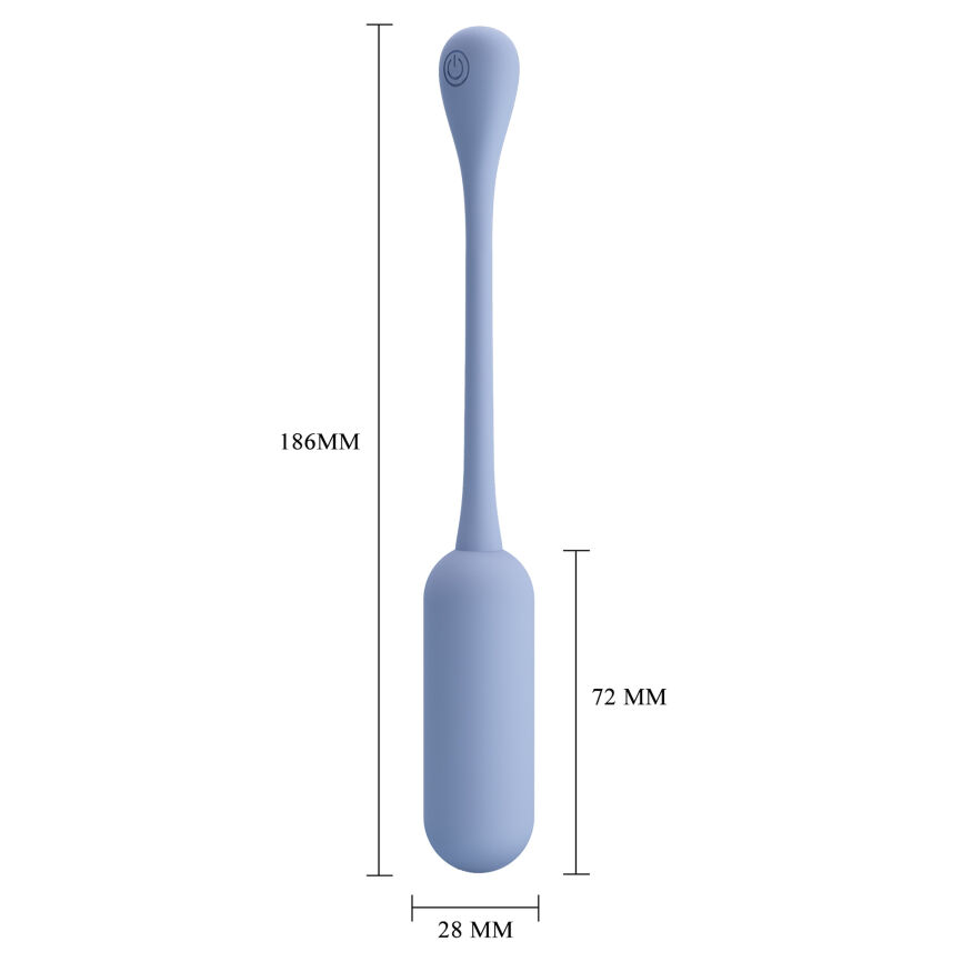 Виброяйцо с дистанционным управлением Pretty Love - Lechies Dream chaser 5 Blue, BI-014867W-A5