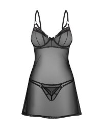 Сорочка Obsessive Euridia chemise &amp; tanga M/L