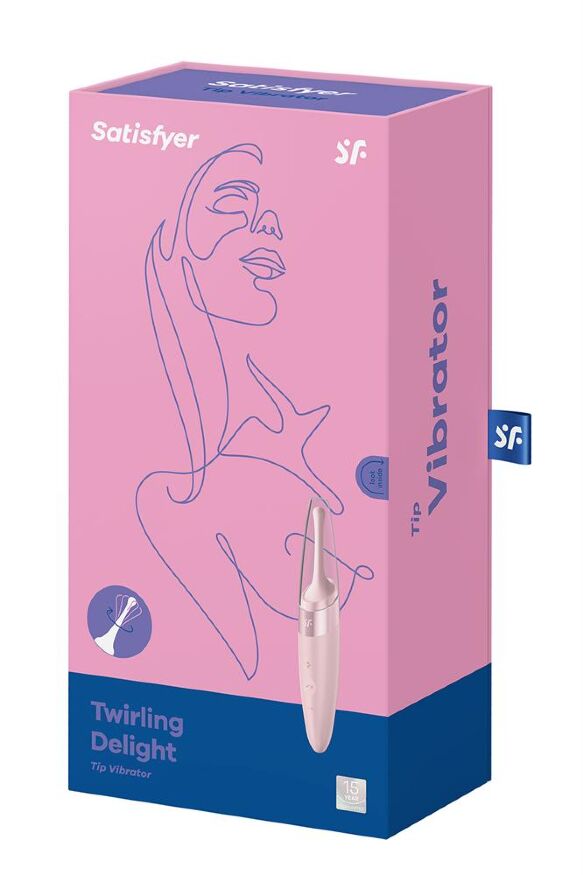 Вибратор для целенаправленной стимуляции Satisfyer Twirling Delight Rose