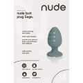 Анальна пробка Dream Toys Nude сіра, 8 х 4 см