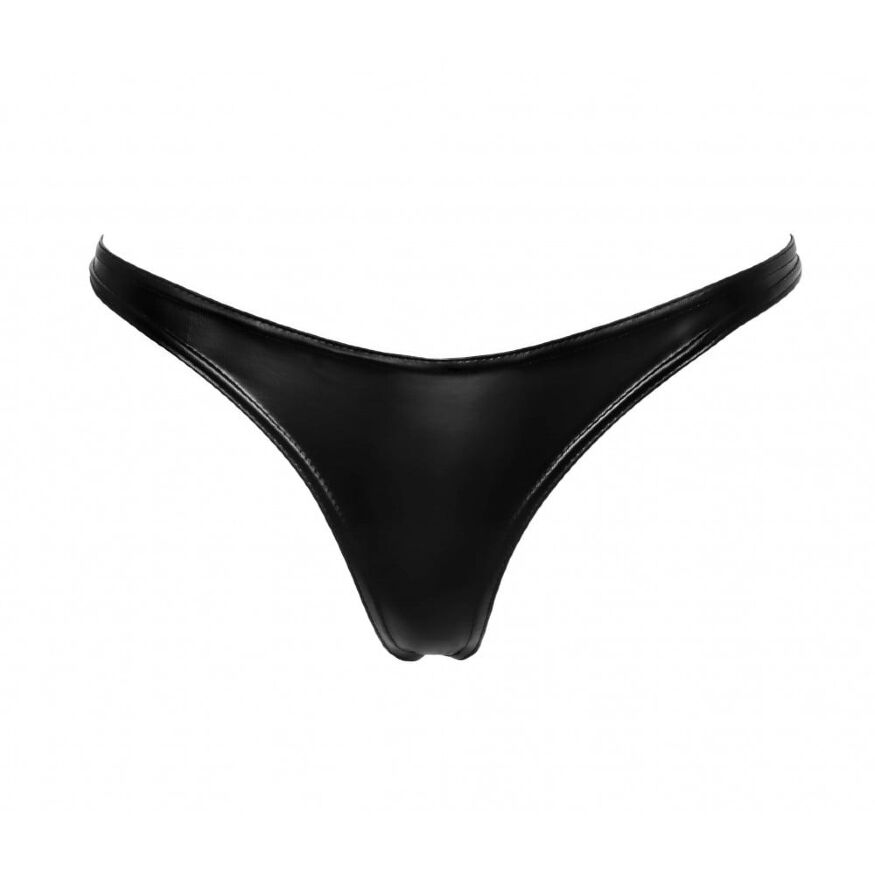 Трусики Noir Handmade PO10 damskie, powerwetlook XL