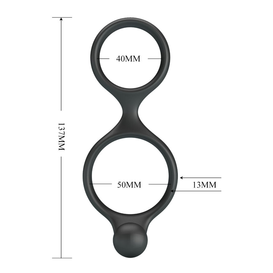 Ерекційне кільце Crazy Bull - Florian Silicone Cock Ring, BI-210232