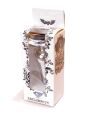 Анальна пробка - Jewellery Silver Long Plug Black