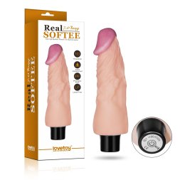 Реалистичный вибратор - LoveToy Reel Softee Vibrator 7"
