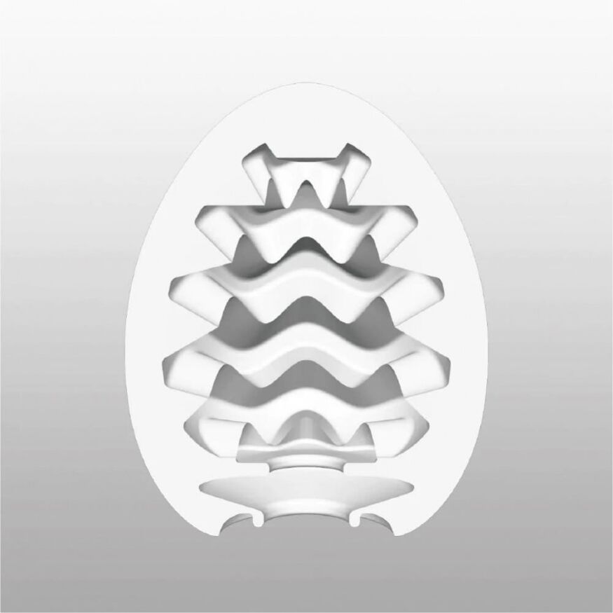 Мастурбатор TENGA EGG WAVY II COOL EDITION