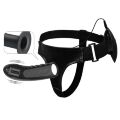Страпон для мужчин с вибрацией - Pretty Love Marvin Vibrating StrapOn Harness Black