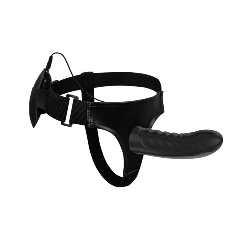 Страпон для мужчин с вибрацией - Pretty Love Marvin Vibrating StrapOn Harness Black