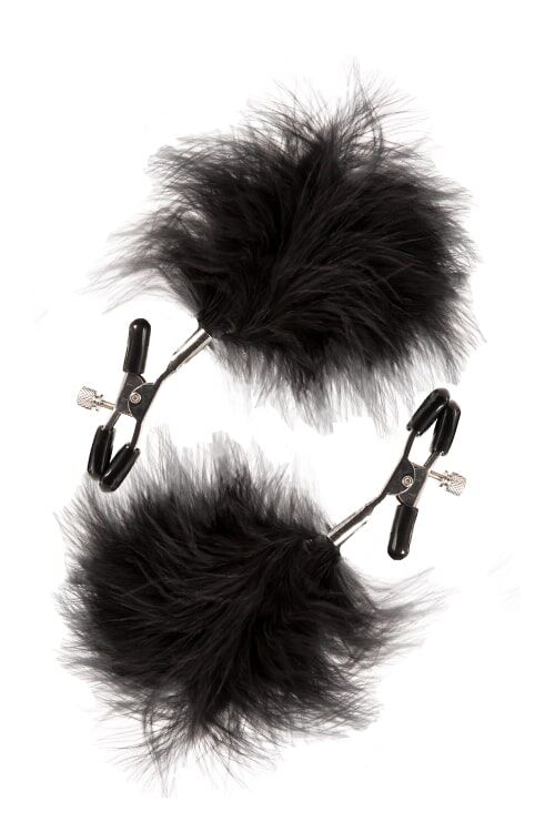 Зажимы для сосков с перьями GP FEATHERED NIPPLE CLAMPS