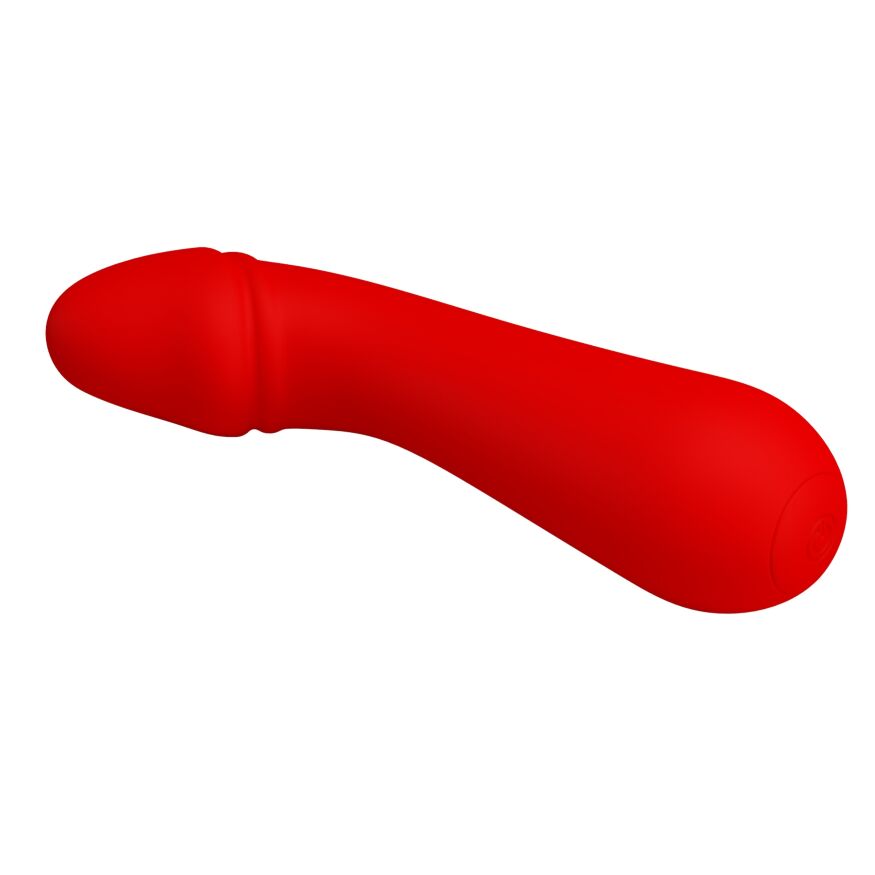 Вибромассажер для стимуляции точки G Pretty Love - Cetus Red, BI-014723-2