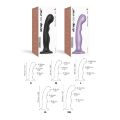 Насадка для страпона Strap-On-Me Dildo Plug P&amp;G Black M