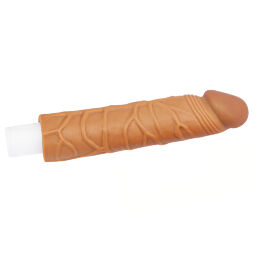 Подовжувач члену Pleasure X-Tender Penis Sleeve Add 1" Brown