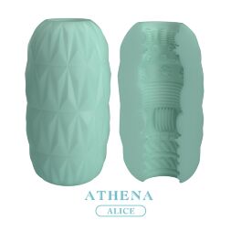 Мастурбатор яйце PRETTY LOVE Athena Alice блакитний, 11.3 x 5.9 см