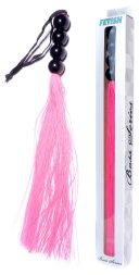 Силіконовий флогер ( длина 37 см ) Fetish Boss Series - Silicone Whip Pink 14", BS6100043