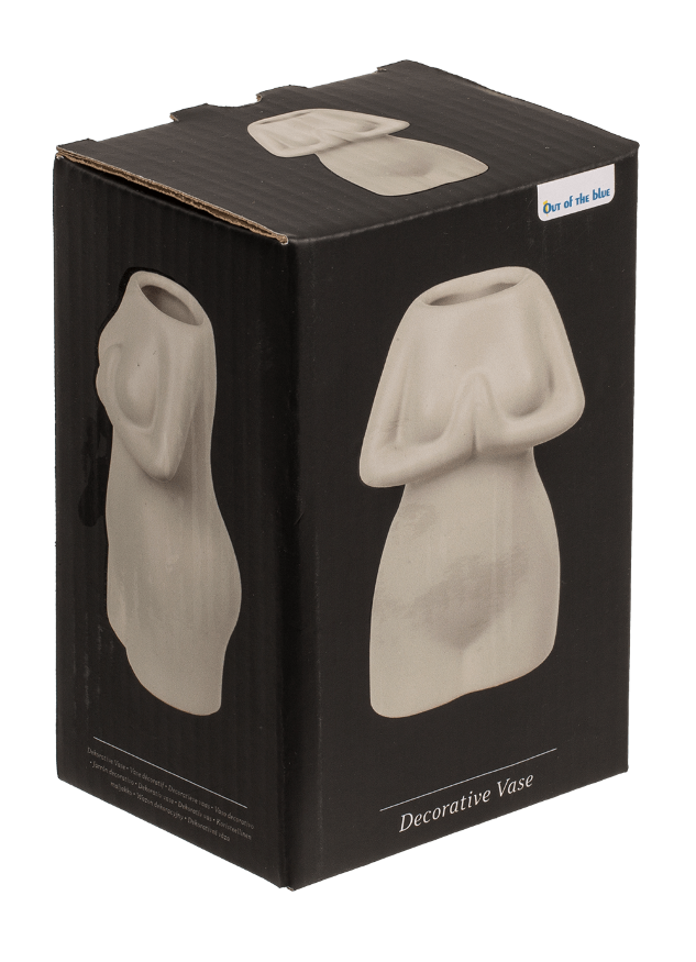 Керамічна ваза Women´s Body White, 175 мл