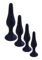 Анальна пробка - Silicone Black Plug S