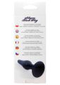 Анальна пробка - Silicone Black Plug S