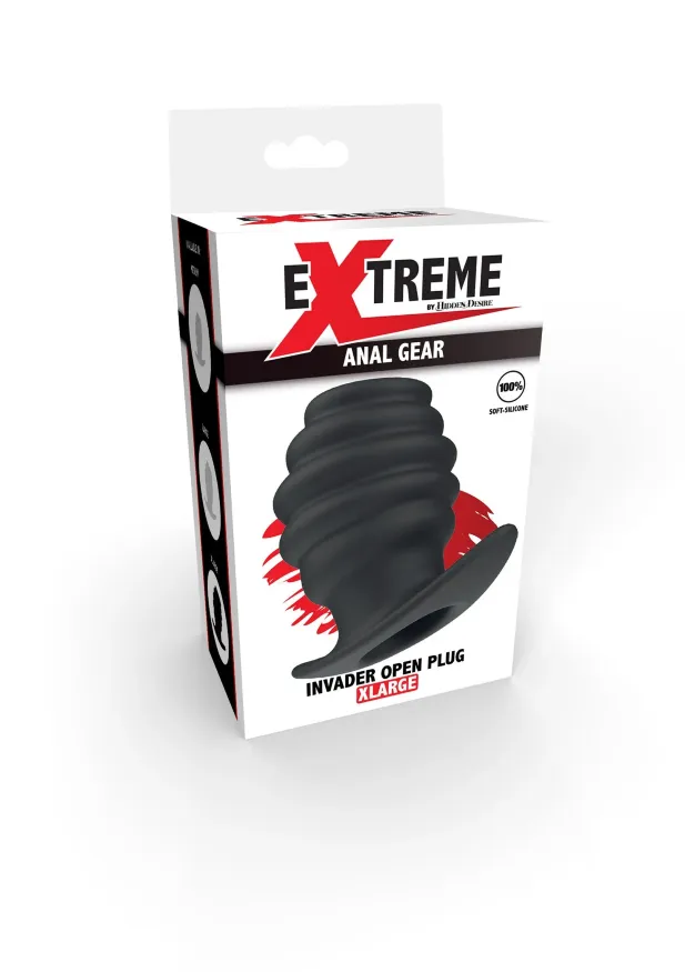 Анальный тунель расширитель ануса Hidden Desire Invader Open Plug Extra Large