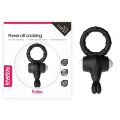 Ерекційне віброкільце Power Clit Cockring, Black