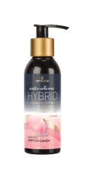Смазка водно-силиконовая Sensuva Hybrid Cotton Candy (125 мл) без сахара, можно для оральных ласк