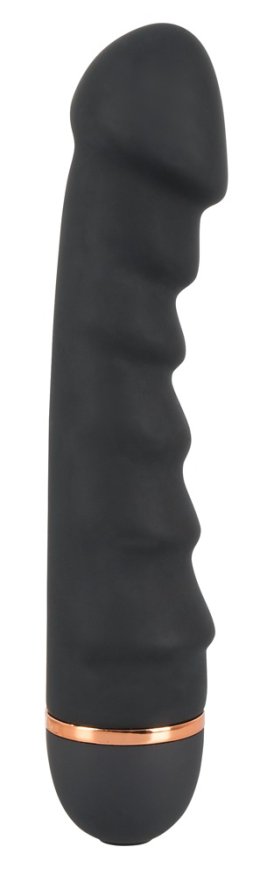 Черный бархатистый вибратор Bendy Ripple Vibrator с 20 режимами вибрации