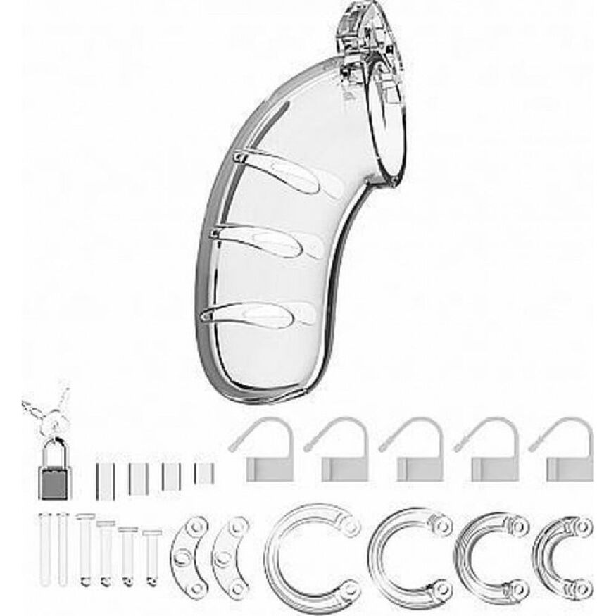 90625 / MCG003TRA Пояс верности ManCage 03 Chastity Cage