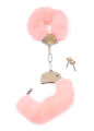 Наручники ніжно рожеві - Fetish Boss Series Furry Cuffs Light Pink