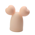 Насадка на вибратор "MICKEY", пудровый цвет