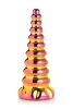 Фаллоимитатор рог единорога Creature Cocks Twilight Rainbow Glass Dildo