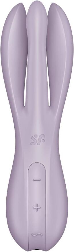 Клиторальный вибратор Satisfyer Threesome 2 Violet, 3 гибкие пальчики, 3 мотора