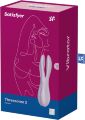 Клиторальный вибратор Satisfyer Threesome 2 Violet, 3 гибкие пальчики, 3 мотора