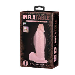 Фалоімітатор реалістичний надувний Inflatable Dong, 19 см