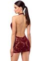 Платье Noir Handmade F385 Kink Royal cascade mini dress L