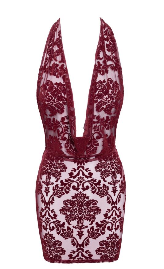 Платье Noir Handmade F385 Kink Royal cascade mini dress L