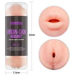Мастурбатор вагіна та ротик - Virgin-Skin Blowout Stroker Vagina and Mouth
