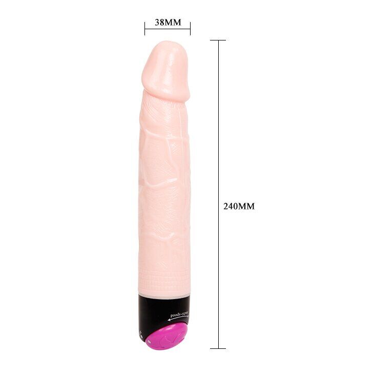 Вибромассажер " SEX flesh vibe " с функцией ротации, BW-006099