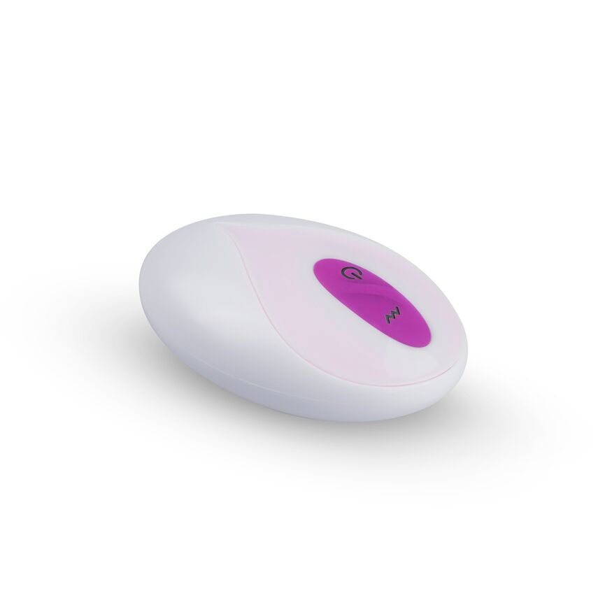 Вибромассажер с анальным и клиторальным стимулятором, и подогревом Boys of Toys - Remote wearable vibrator PURPLE, BS561007-2