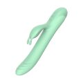 Вібратор-кролик із фрикціями Every Night Toys для точки G, блакитний