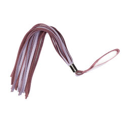 Флоггер из натуральной кожи Flirty Soft Leather - Lavender, BM-00028
