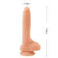 Фаллоимитатор бежевый Chisa 8'' Naked Legend Moocher 8