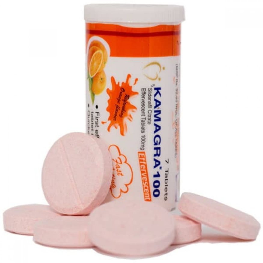 Шипучие таблетки против эректильной дисфункции citrate effervescent tablets 100mg (шипучка унисекс)