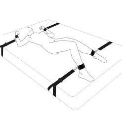Розтяжка на ліжко Art of Sex - BDSM No pain - No game