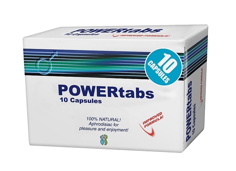 Таблетки стимулирующие для мужчин- Power tabs, 10 таб.
