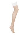 Небесные чулки Obsessive Heavenlly stockings XS/S (мятая упаковка)