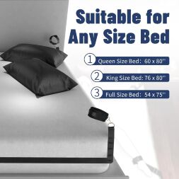 БДСМ-набор LOCKINK YEAHWOW Bed Restraint set
