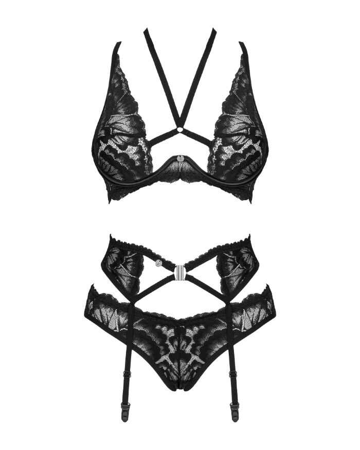 Комплект Obsessive Alessya 3 предмета M/L