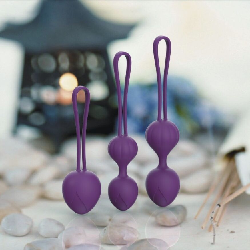 Набор вагинальных шариков Every Night Toys Wendy, 3 шт, лавандовый